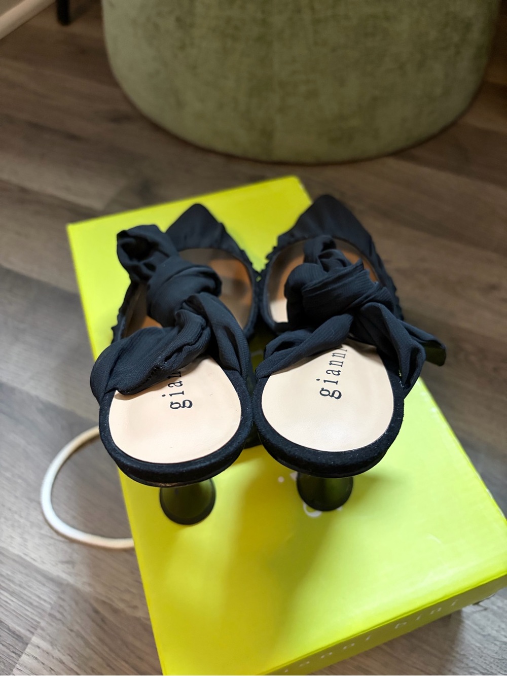 Black Gianni Bini Heels - Picture 5 of 8